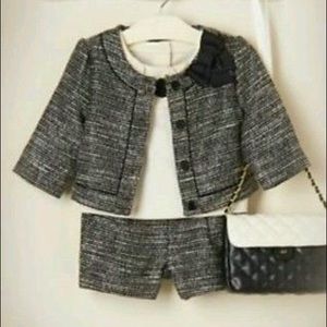 Janie & Jack Tweed Set
