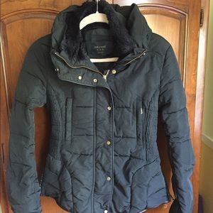 Puffer jacket black from Zara