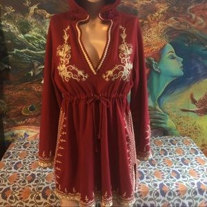 Lucky Brand Embroidered Hoody