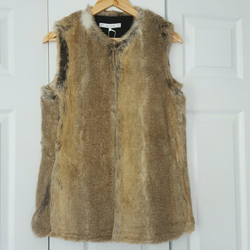šHOST PICKšZara Faux Fur Vest - Picture 6 of 6