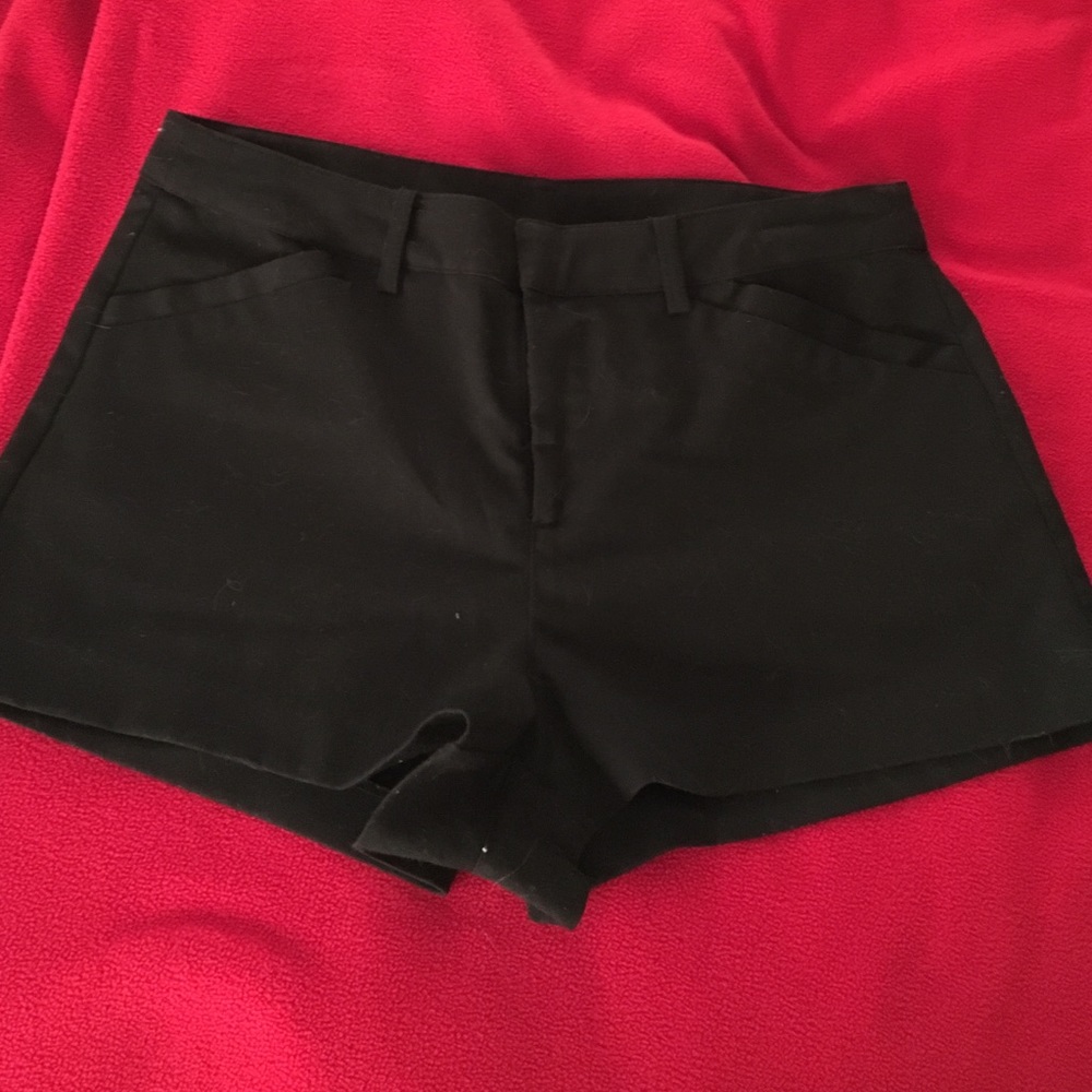 Black shorts