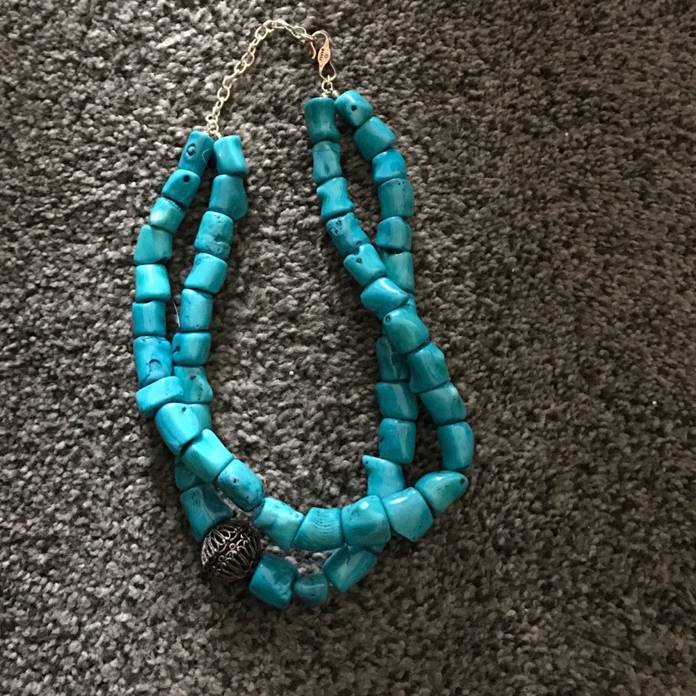 BARSE TURQUOISE HIGH-END NECKLACE NWT 💙💙💚