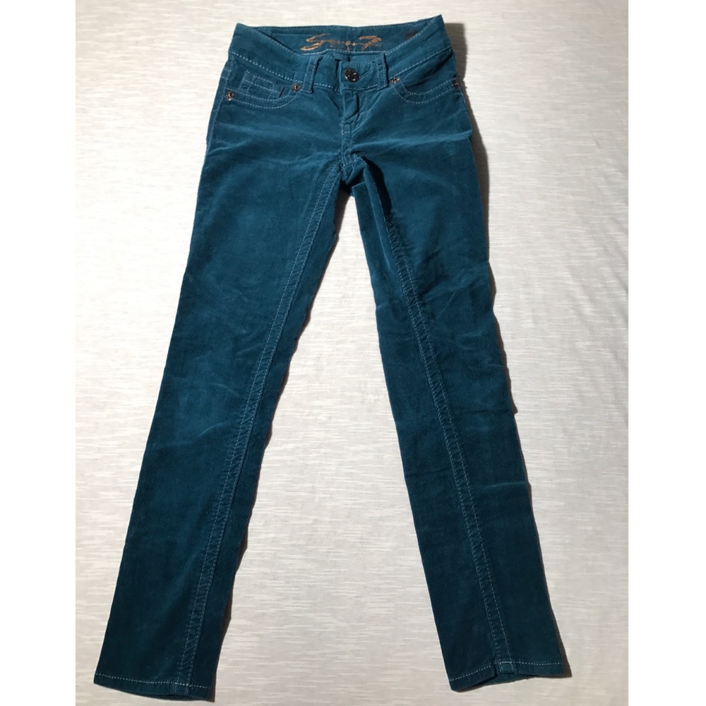 👖 Seven 7 Brand Skinny Corduroy Pants Sz 25 AS IS - Picture 2 of 8