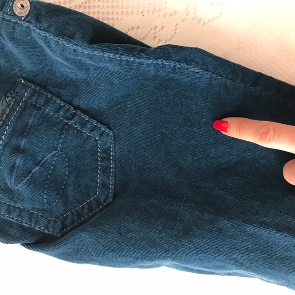 👖 Seven 7 Brand Skinny Corduroy Pants Sz 25 AS IS - Picture 8 of 8