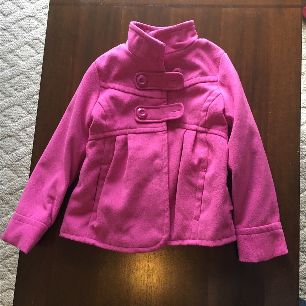 Adorable girls pea coat