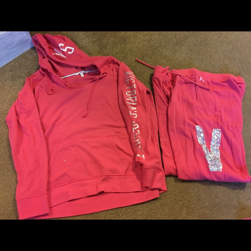 Victoria's Secret hoodie and pants