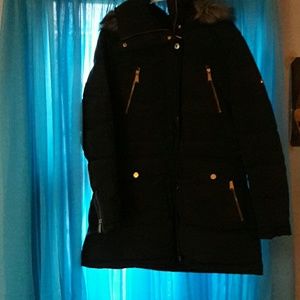 Authentic Michael Kors Winter Coat with Fur Hood