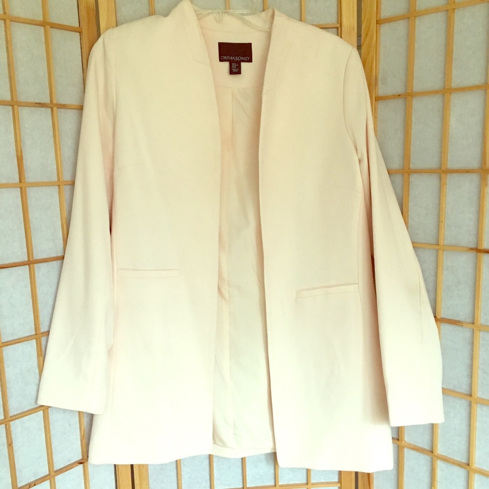 Cynthia Rowley Light peach Blazer 🍑