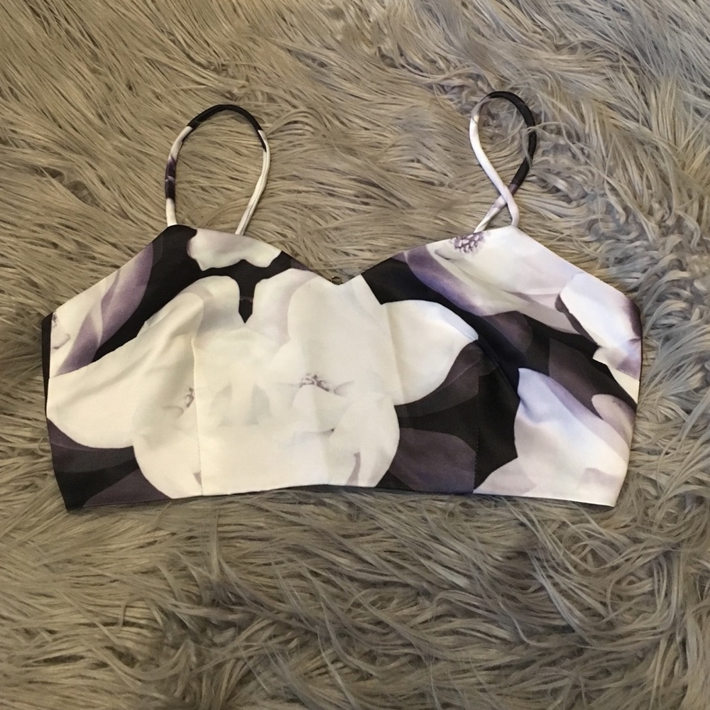 Tobi floral crop top