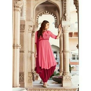 Georgette readymade 3pcs suit