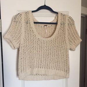 Free People Crochet Crop