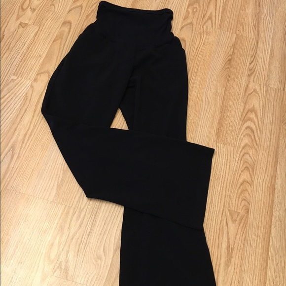 pregnancy black pants