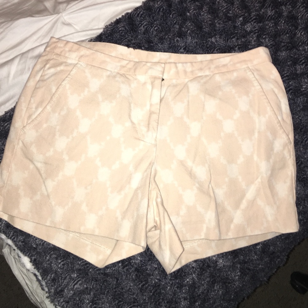 J Crew Patterned Shorts