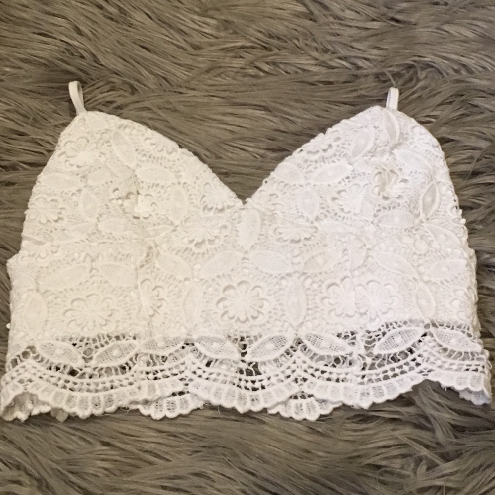 Crochet crop top
