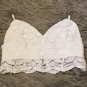 Crochet crop top
