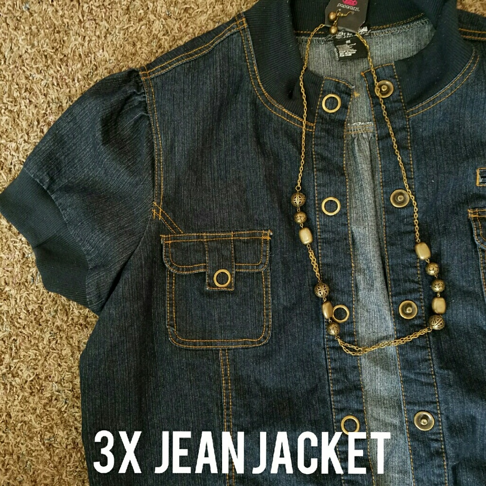 3X jean jacket