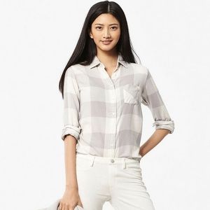 NWT Uniqlo Long Flannel Shirt