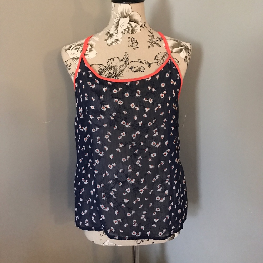 ❌SOLD❌NWT Floral Daisy Tank Top