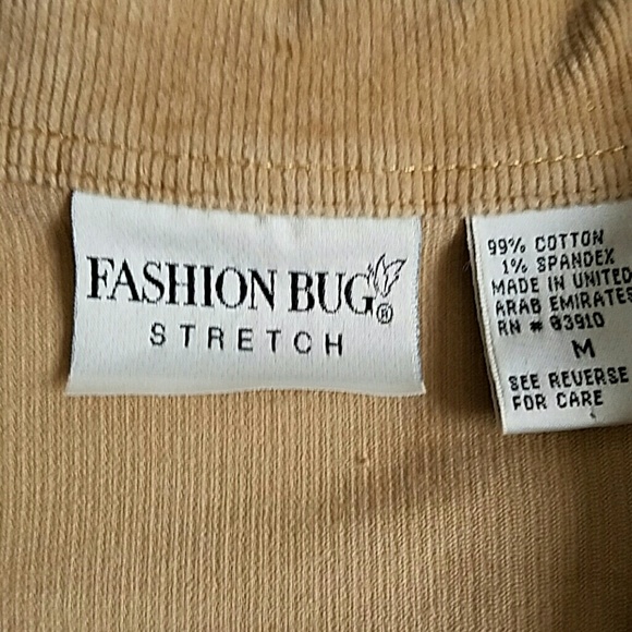 FASHION BUG BUTTON DOWN SHIRT - Picture 2 of 3