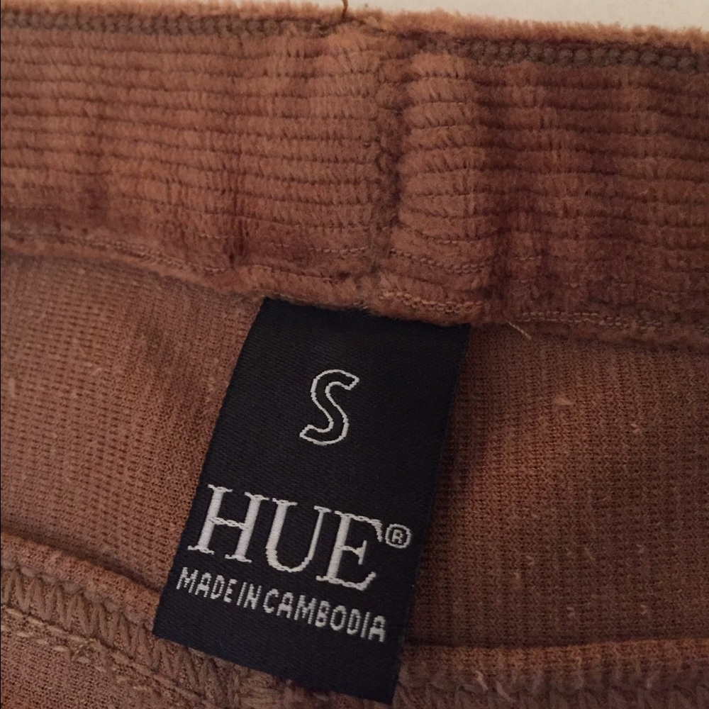 Hue soft corduroy leggings.