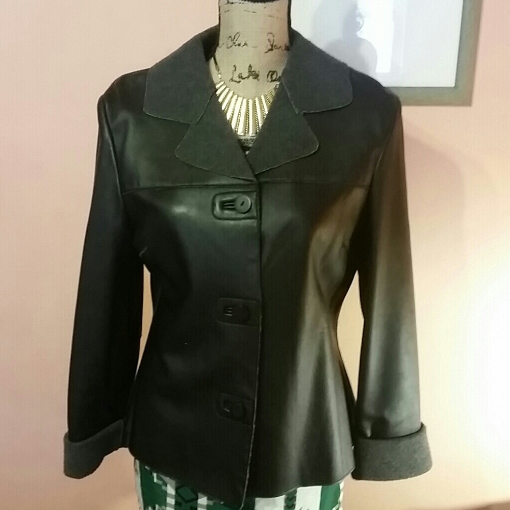 New Zealand Lambskin Fleece Lined Jacket
