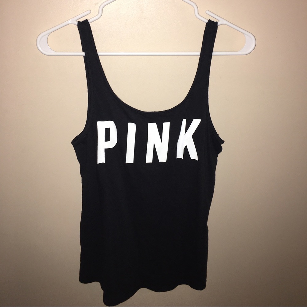 NWOT Black "Pink" Victoria's Secret Tank Top