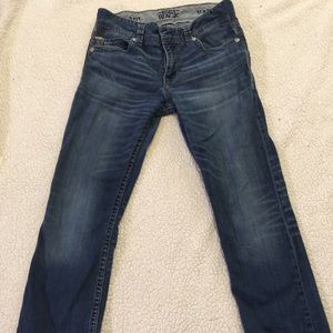 Men's buckle black jeans size 31*32 fit 9