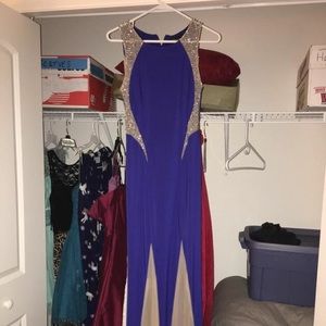 Blue Prom Dress