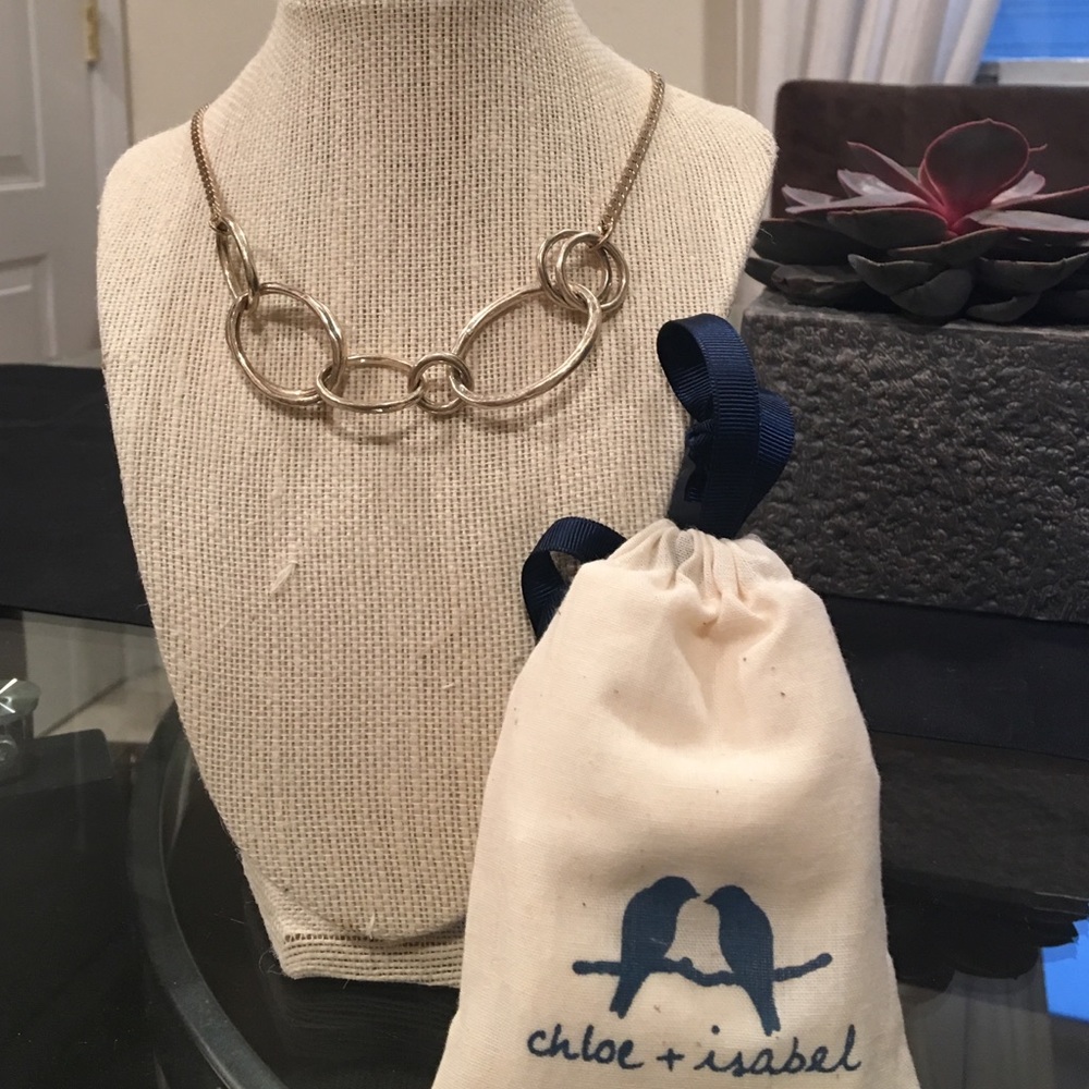 Chloe and Isabel Entwined Circle Necklace