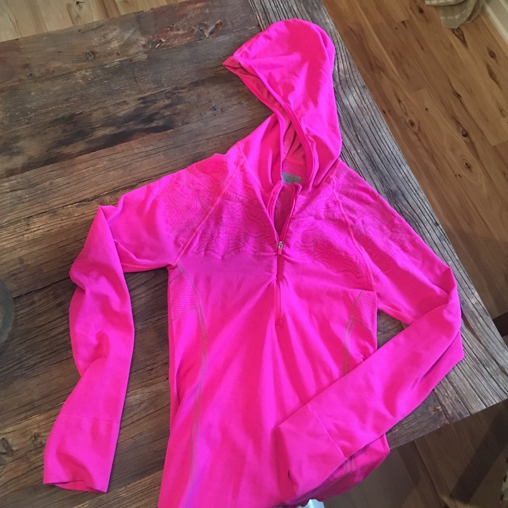 Pink athleta pullover