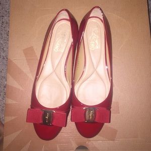 Authentic Ferragamo shoes wore once