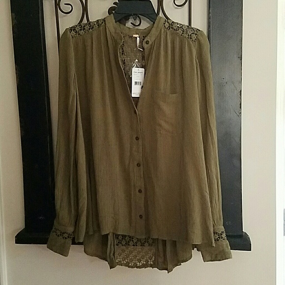 Free People The Best Button Down - Picture 3 of 4