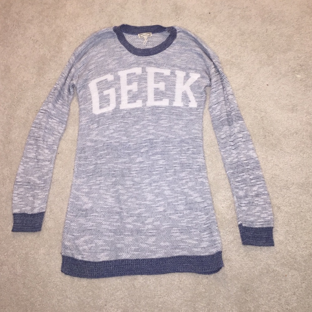 Geek sweater