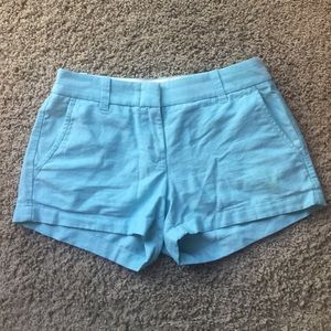 J crew 3" chino shorts