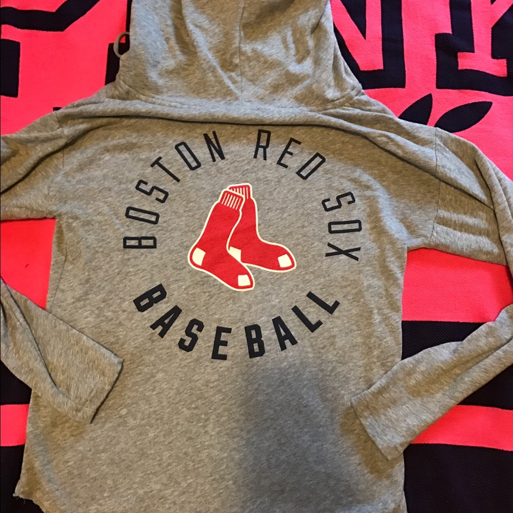 Vs pink Red Sox hoodie