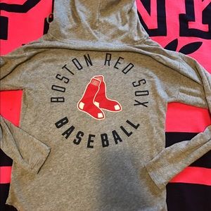 Vs pink Red Sox hoodie