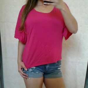 FIRM 💲 Victoria's Secret Tee Shop PINK Top