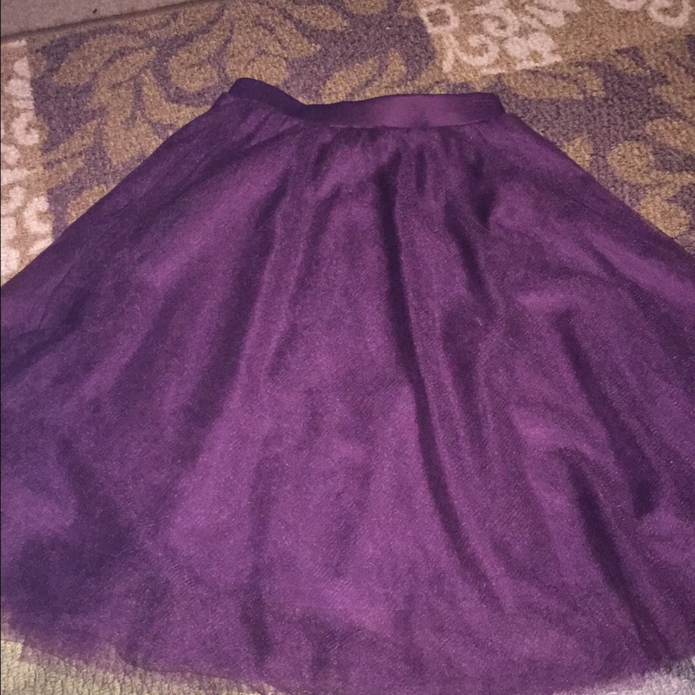 Charlotte Russe tulle skirt size small