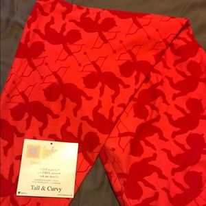 Lularoe Tc Valentine's leggings