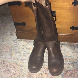 Frye tall Veronica slouch boots
