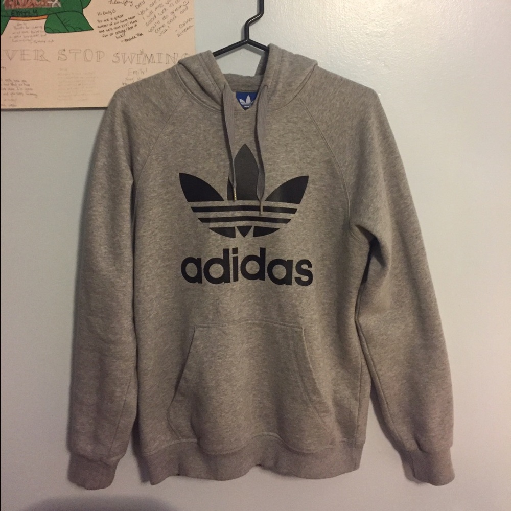 Grey Adidas Hoodie