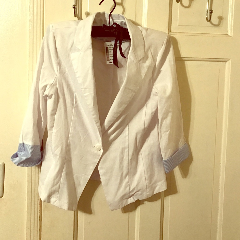 Blazer style blouse