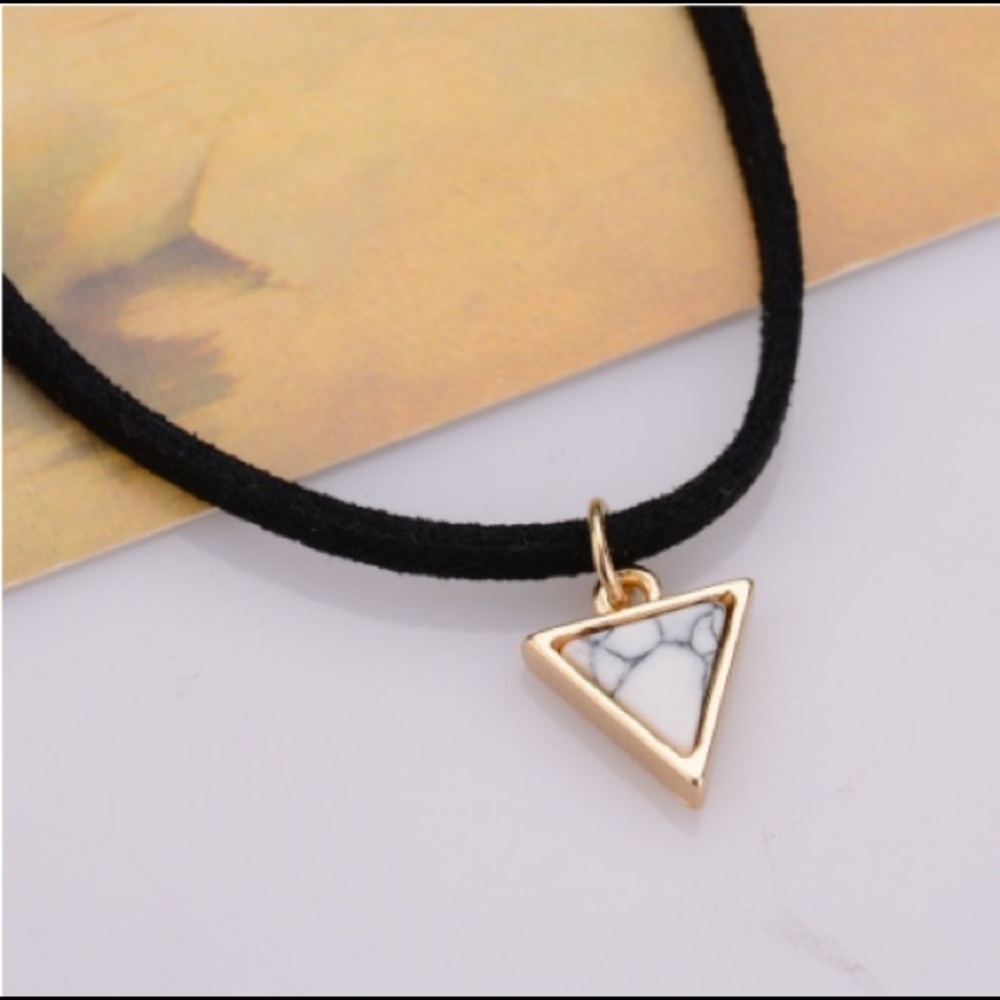 Marble Pendant Faux Leather Free w/ purchase!