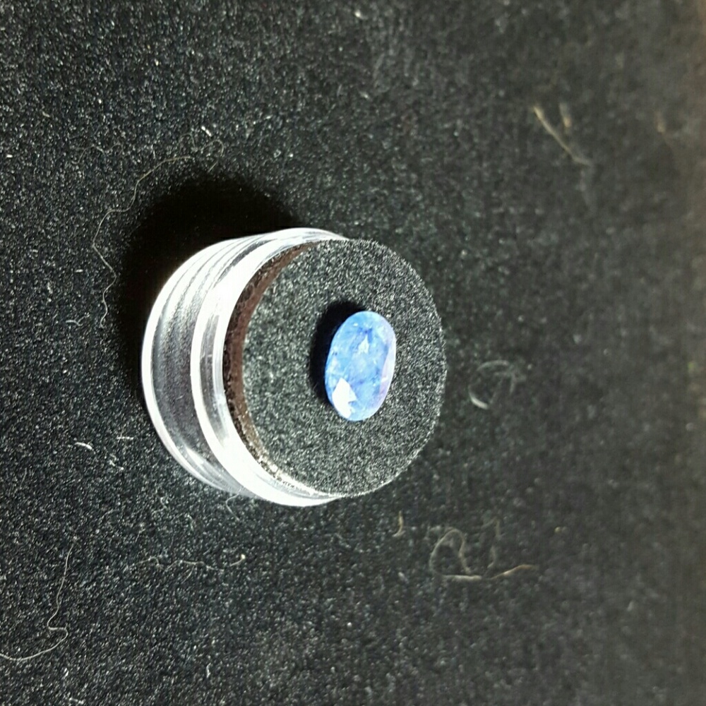 Natural Rare Oval Cut Blue Sapphire 3.45tcw