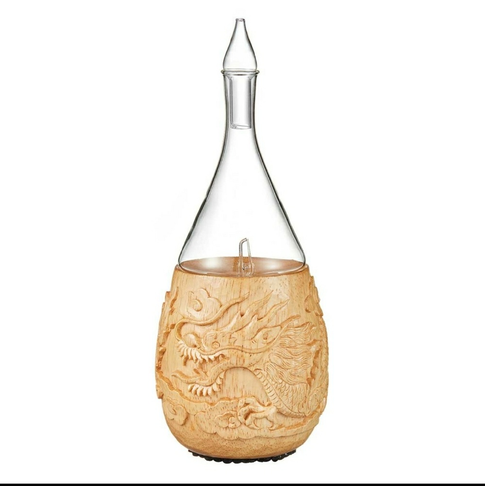 Beautiful hand carved dragon EO diffuser show pc