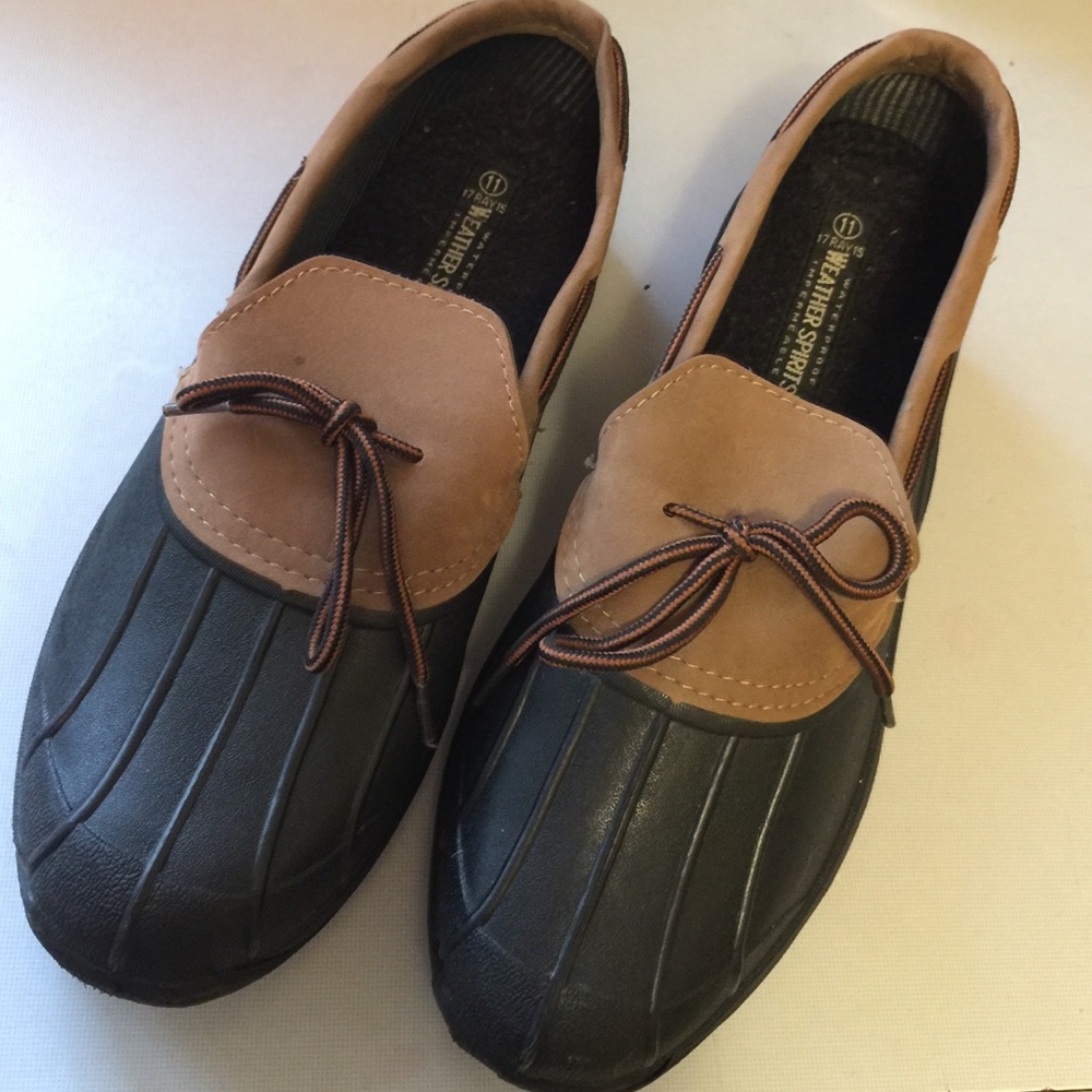 Weather Spirits Ankle Height Duck Shoes.  Men's 11