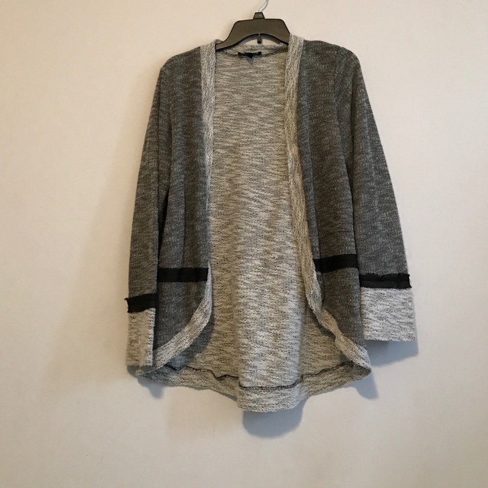 Grey sweater.
