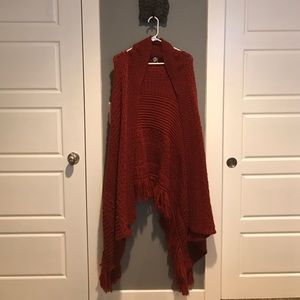 High quality knit sweater shrug/poncho
