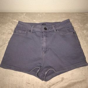 High waisted shorts