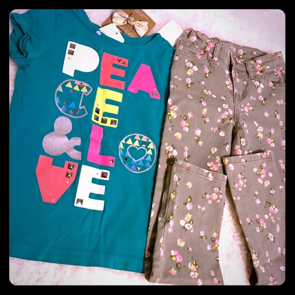 Cherokee Other - SOLD SOLD Cherokee skinny jeans w/lovely shirt!💕